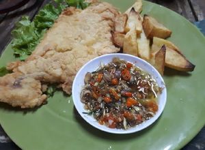 Foto resep Filled patin saus sambal matta