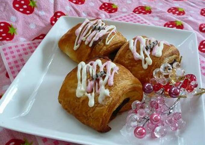 Recipe of Ultimate Crispy Chocolate Danishes