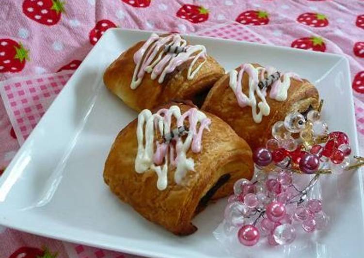 Crispy Chocolate Danishes Crispy Chocolate Danishes