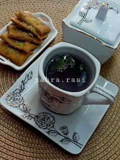 عکسی از دستور دمنوش ریحان با ساقه ریحان(دور نریزیم)