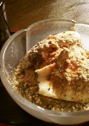 A picture of Super Easy Silken Tofu Dessert with Sesame Kinako Kuromitsu.