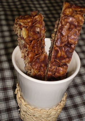 A picture of Chocolate Cereal Bars.