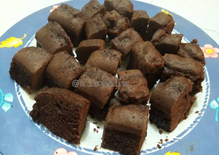 Bolu coklat no mixer