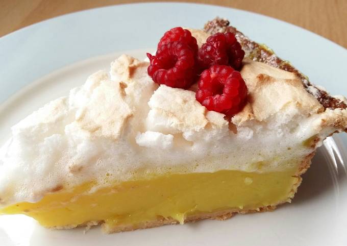 Steps to Prepare Super Quick Homemade Vickys Lemon Meringue Pie GF DF EF SF NF Vegan - Easy Dinner Recipes for Family