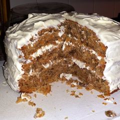 A picture of Carrot cake.
