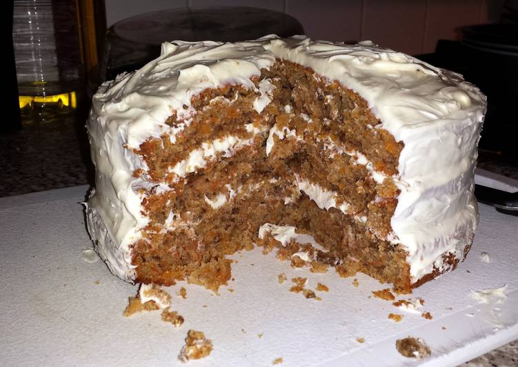 Step-by-Step Guide to Prepare Quick Carrot cake