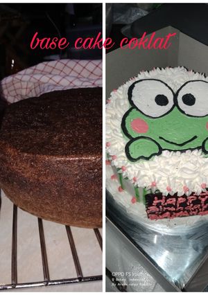Foto resep Base cake coklat