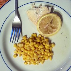 A picture of Taisen's lemon pepper chicken.