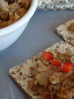 Una foto de Paté de manzana con avena