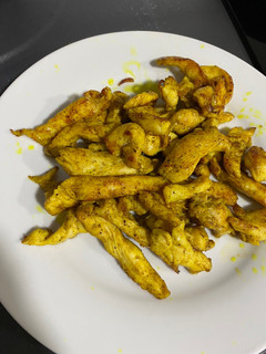 Una foto de Tiras de pollo marinadas estilo Marroquí