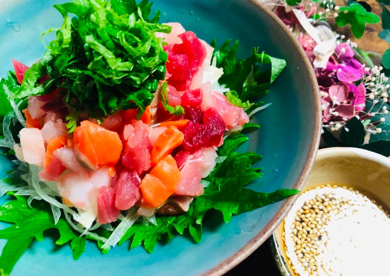 Sashimi Fish Salad