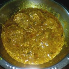 A picture of Soya Chaap Vegetable.