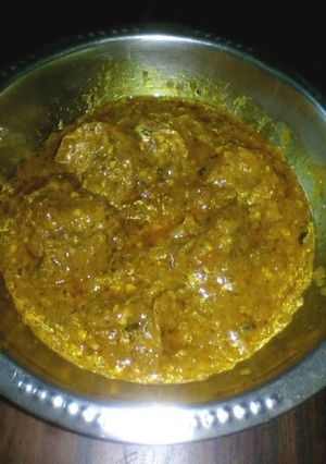 A picture of Soya Chaap Vegetable.