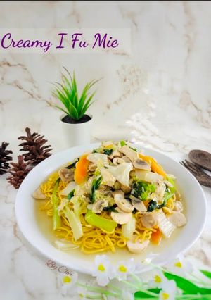 Foto resep Creamy I Fu Mie