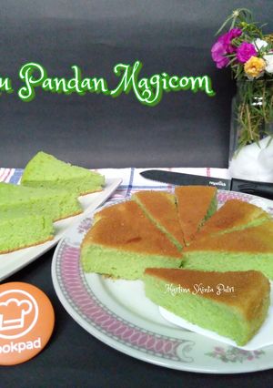 Foto resep Bolu Pandan Magicom Tanpa Mixer Ala Anak Kosan