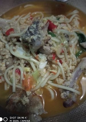 Foto resep Mie tek tek ayam