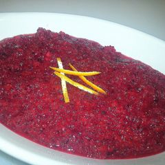 A picture of Cranberry Orange Relish.