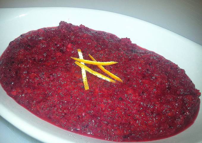 Cranberry Orange Relish