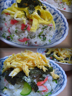 A picture of Chirashi Sushi.