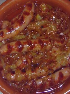 Una foto de Longanizas a la cerveza