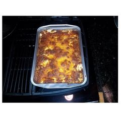 A picture of Cheesy Cornbread Casserole.