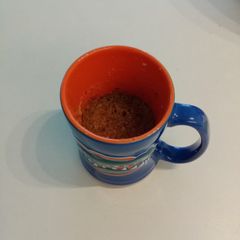 A picture of Pumpkin spice mug cake.