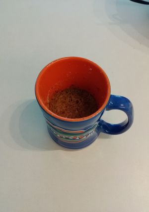 A picture of Pumpkin spice mug cake.