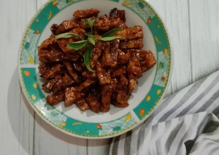 "Sambel tempe bumbu mamak"😘👍❤️