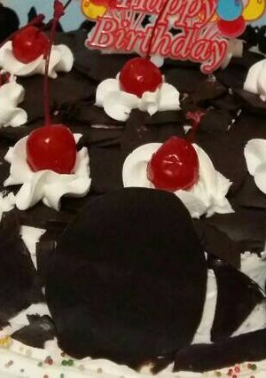 Foto resep Choco Forest with cherry