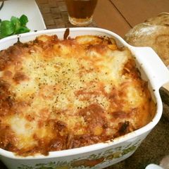 A picture of Easy Lasagne with Home-Made Meat Sauce.
