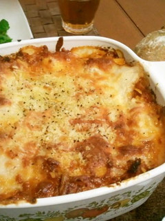 A picture of Easy Lasagne with Home-Made Meat Sauce.