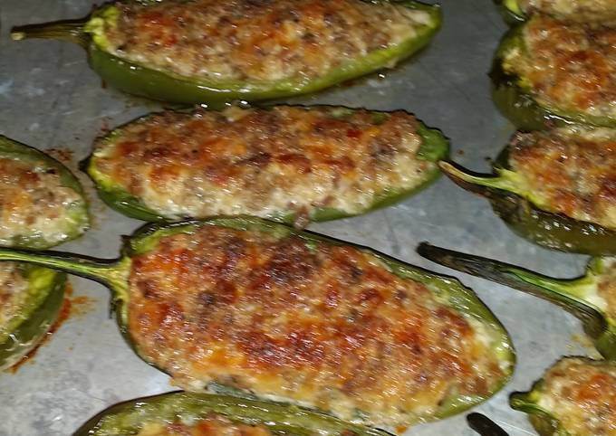 Sausage Stuffed Jalapeños