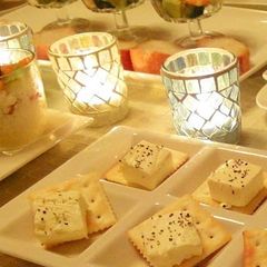 Cream Cheese & Crackers A picture of Cream Cheese & Crackers.