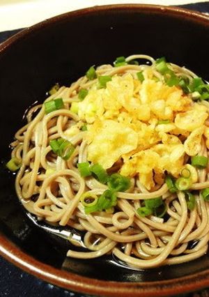 A picture of Easy Chilled Tanuki Soba Noodles.