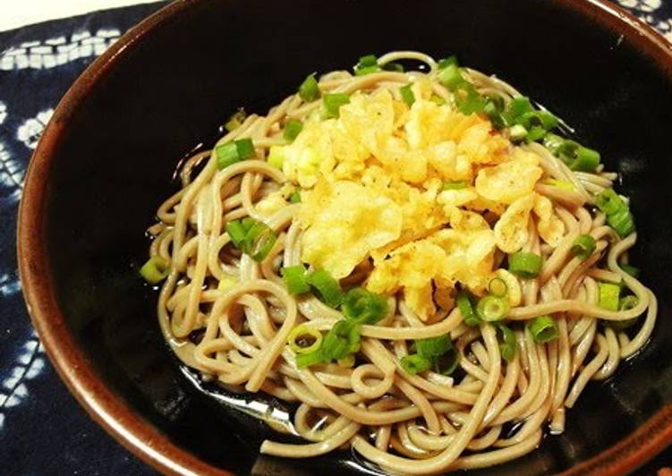 Simple Way to Make Favorite Easy Chilled Tanuki Soba Noodles