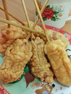 Foto resep Corndog / Hotdog Goreng
