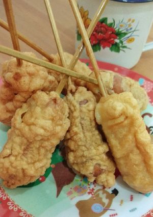Foto resep Corndog / Hotdog Goreng