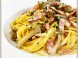 mushroom cream cheese pasta
