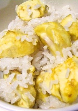 A picture of Chestnut rice.