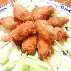 Soft Cutlet Sticks with Pork Chunks A picture of Soft Cutlet Sticks with Pork Chunks.