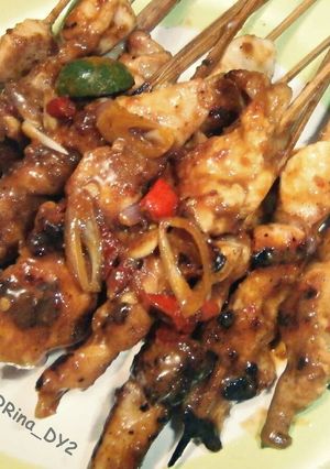 Foto resep Sate Ayam Bumbu Kacang