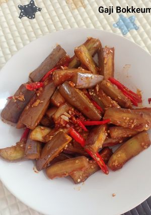 Foto resep Gaji bokkeum (tumis terong korea)