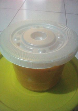 Foto resep Es krim labu kuning keto 2 bahan