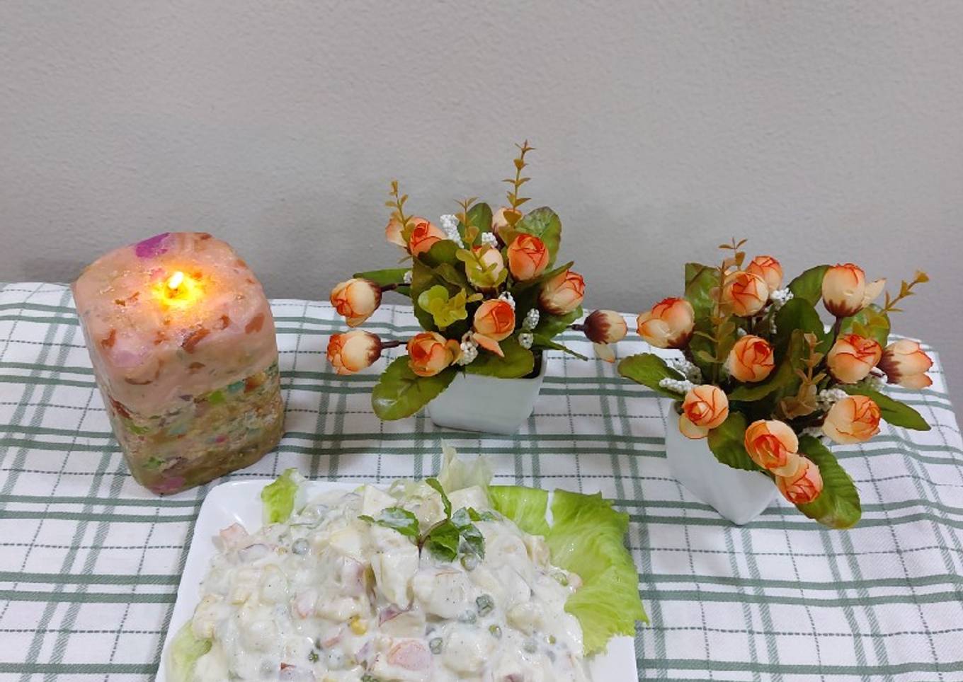 Creamy Russian salad