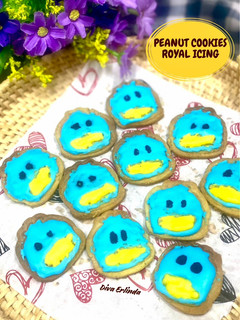 Foto resep Peanut Cookies Royal Icing