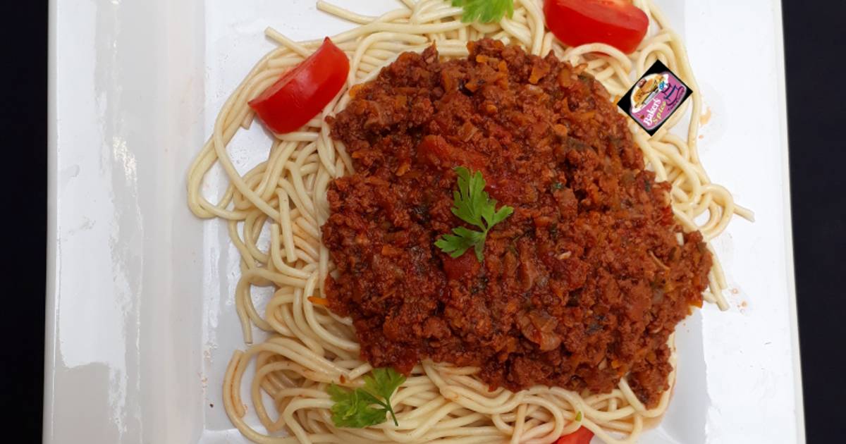 123 Easy And Tasty Spaghetti Bolognese Recipes By Home Cooks Cookpad