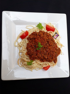A picture of Spaghetti Bolognese (Italian Style).