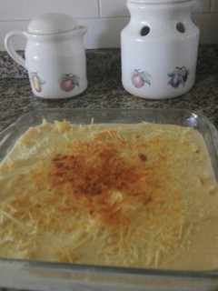 Una foto de Macarrones a la gratene