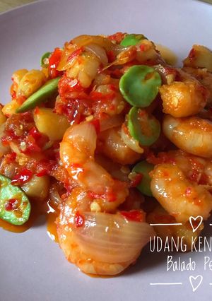 Foto resep Udang kentang balado petai