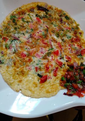 A picture of Tomato Omelette.